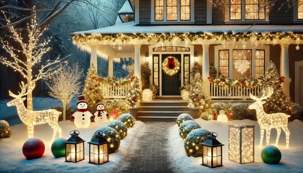 Outdoor Winter Wonderland Christmas Decor